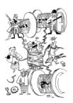 မေလထုတ် မော်ကွန်း Editorial Cartoon
