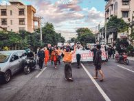 အမျိုးသားနေ့အထိမ်းအမှတ် စစ်အာဏာရှင်ကို မန္တလေးမှာ ဆန့်ကျင်တော်လှန် ဆန္ဒပြ